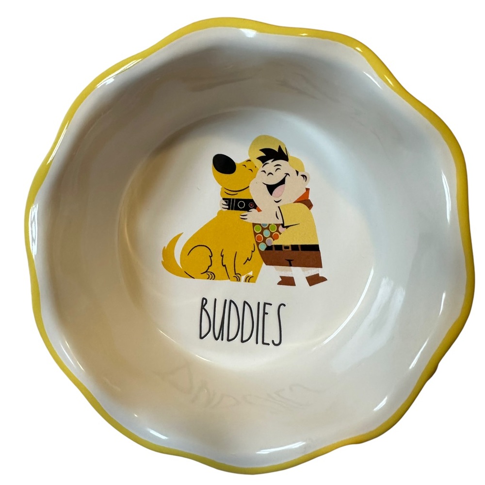 NWT Rae Dunn Bakeware featuring Doug and Russell (“BUDDIES”) in the movie “UP.”